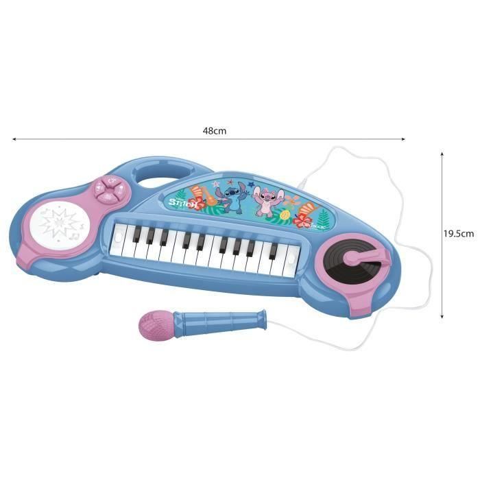 Piano électronique pour enfants Stitch avec effets lumineux 4