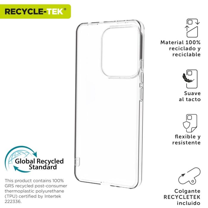 Protection pour téléphone portable Muvit Transparent 1