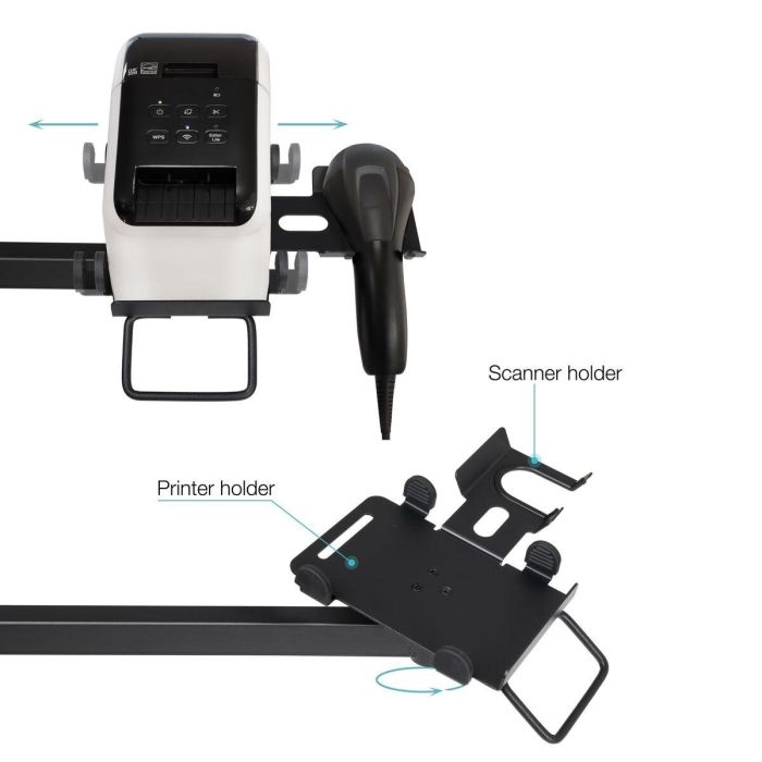 Support de table d'écran TooQ TQPM0003 17" 32" 13" (2 Unités) 7 Support de table d'écran TooQ TQPM0003 17" 32" 13" (2 Unités) 7