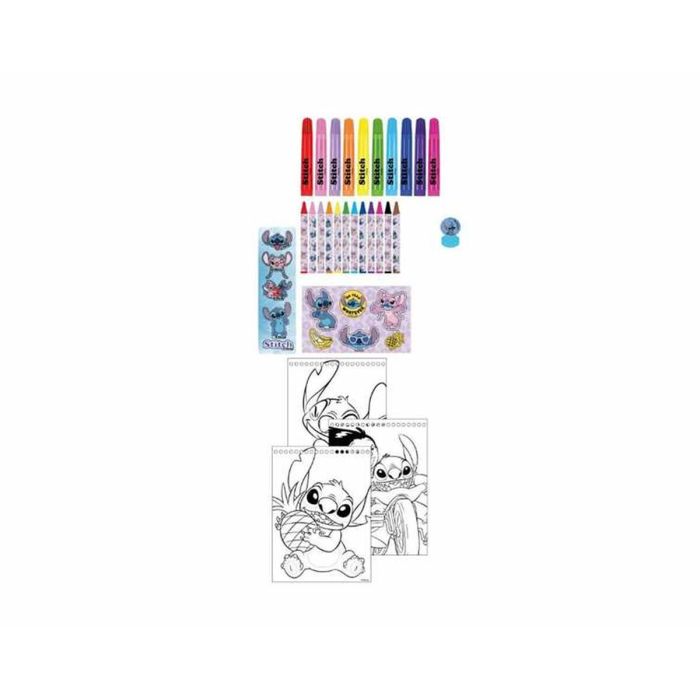 Crayons Stitch Bleu 7 Crayons Stitch Bleu 7