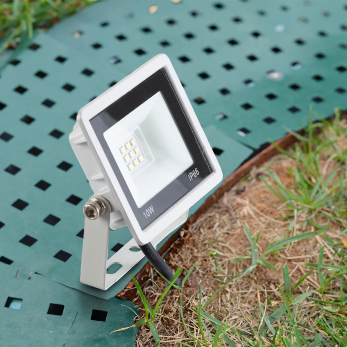 Projecteur LED 10W 800Lm 6000K IP66 Dimmable 60,000H Blanc LM-6001-W-CW 1