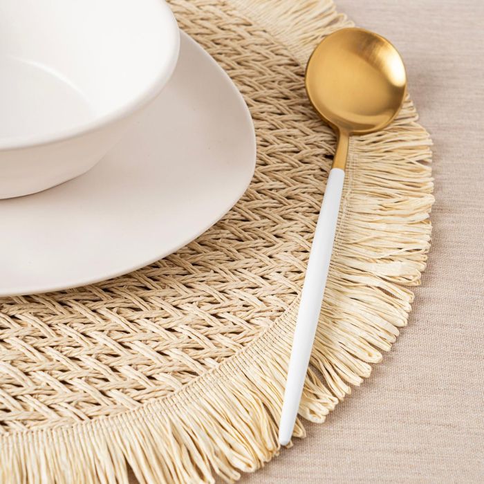 Mantel Individual 100% Fibra de Papel Okapi Vinthera 38 cm 3