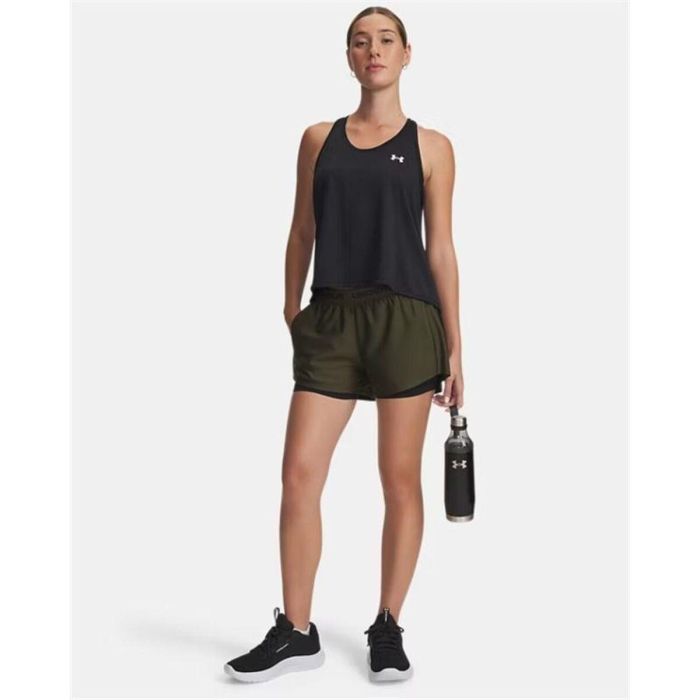 Short de Sport pour Femme Under Armour Tech Play Up Noir XL 1 Short de Sport pour Femme Under Armour Tech Play Up Noir XL 1