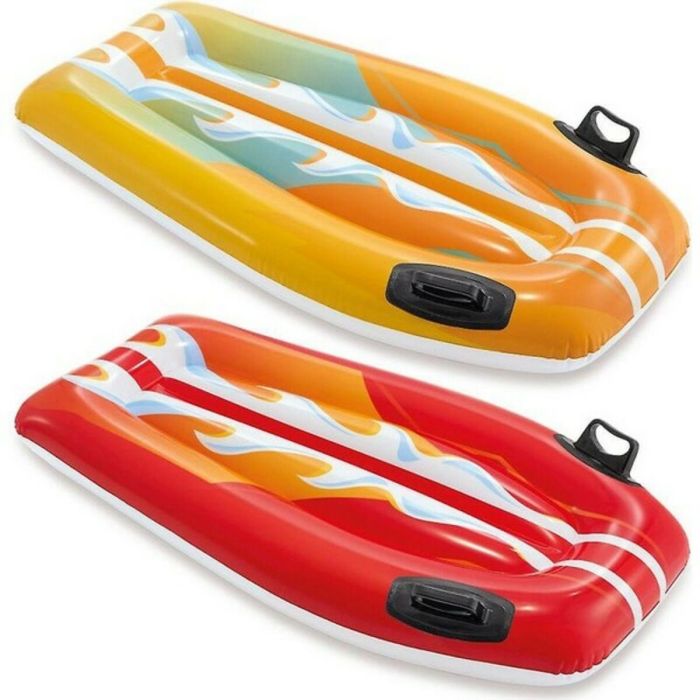 Intex Bodyboard Gonflable Enfant 112x62 cm - À Partir de 6 Ans - Couleur Aléatoire