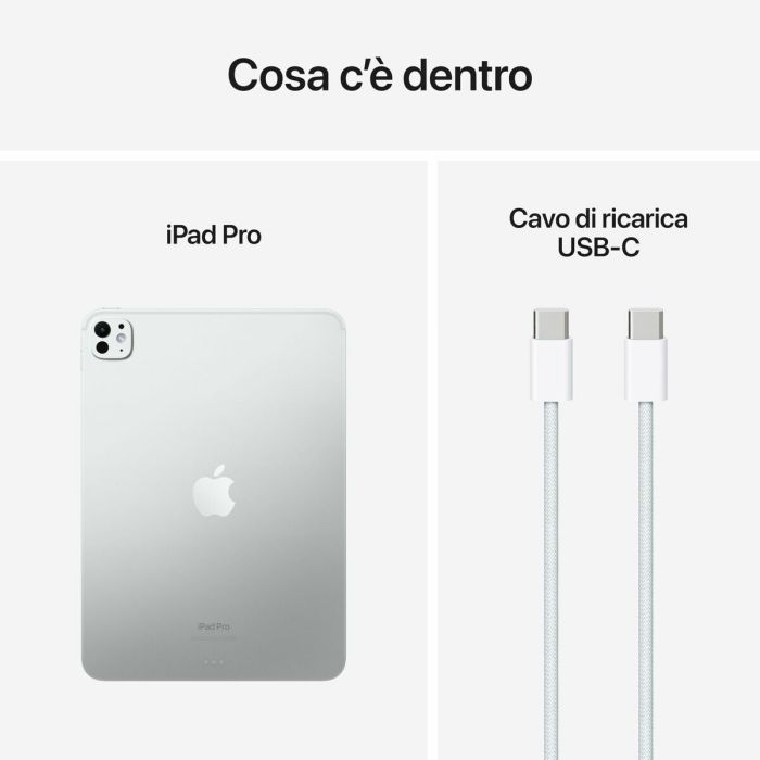 Tablette Apple iPad Pro 2024 11" Octa Core 8 GB RAM 512 GB Argenté 1