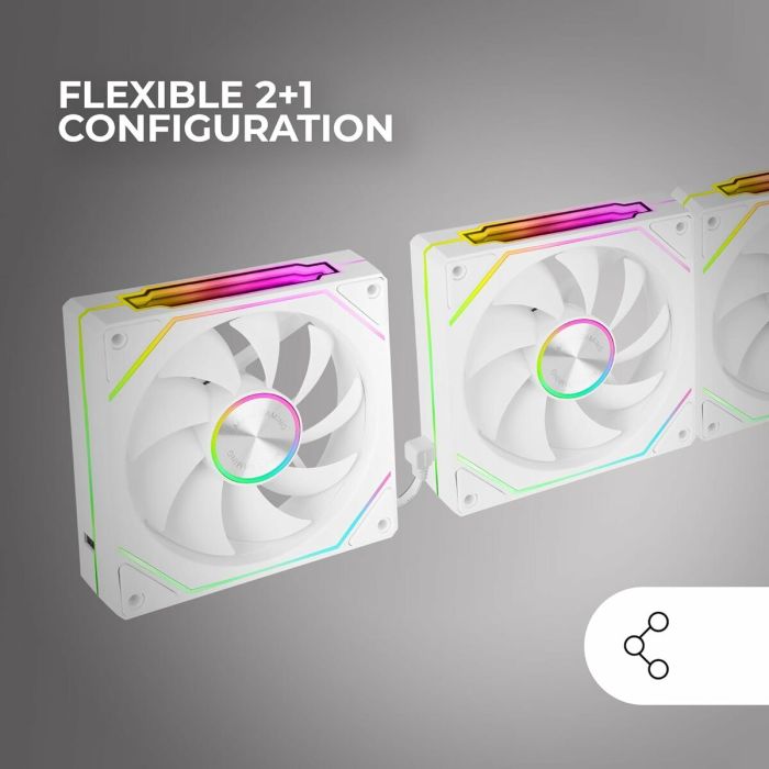 Ventilateur CPU Mars Gaming MF-LINKFINITYKIT2 4
