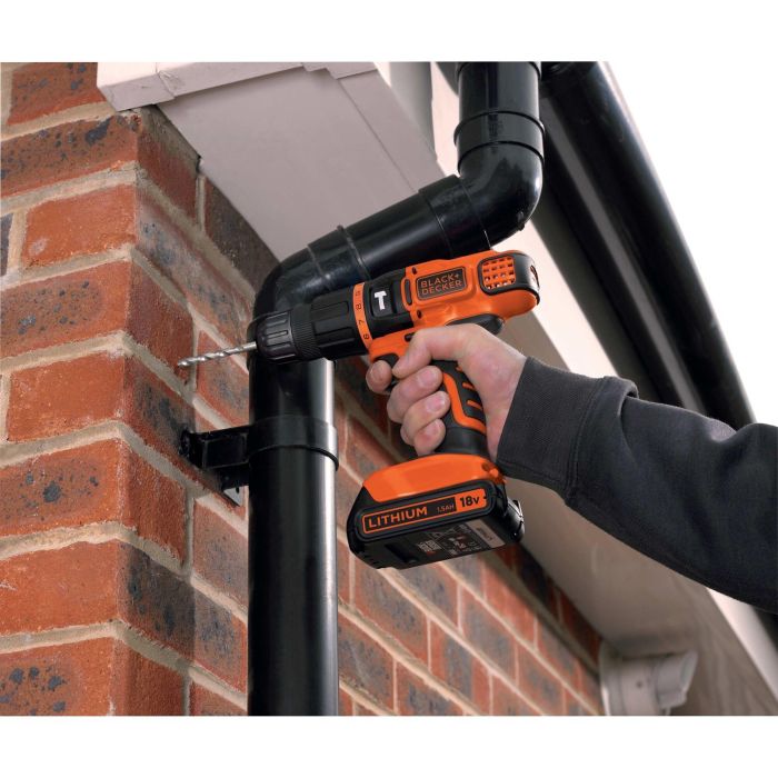 Black&Decker Akku-Bohrschrauber - BDCH188N-XJ ohne Akku 4 Black&Decker Akku-Bohrschrauber - BDCH188N-XJ ohne Akku 4