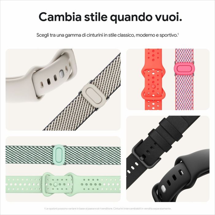 Montre intelligente Google GA05785-DE Noir 1,4" 45 mm 3