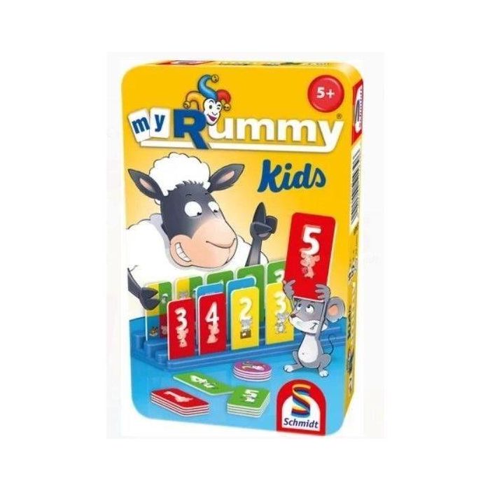 MyRummy Kids - Jeux de Société - SCHMIDT SPIELE - Initiez les enfants au Rami avec cette version adaptée et colorée ! 0 MyRummy Kids - Jeux de Société - SCHMIDT SPIELE - Initiez les enfants au Rami avec cette version adaptée et colorée ! 0