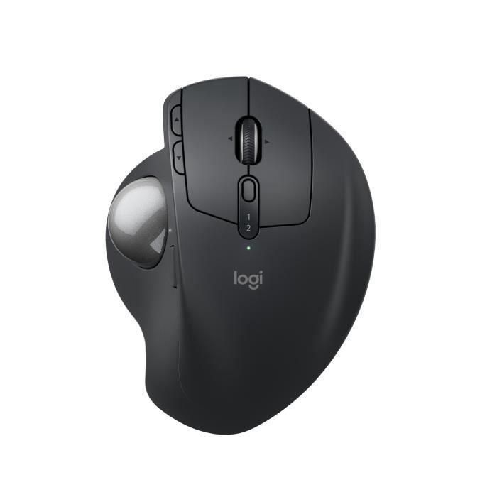 Souris ergonomique - sans fil - Logitech - MX ERGO S - Graphite 0 Souris ergonomique - sans fil - Logitech - MX ERGO S - Graphite 0