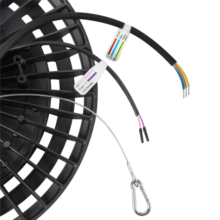 CREE & LIFUD Éclairage Industriel LED 200W 34000Lm 6000K IP65 100.000H [1916-HVB200WP3-CW] 4