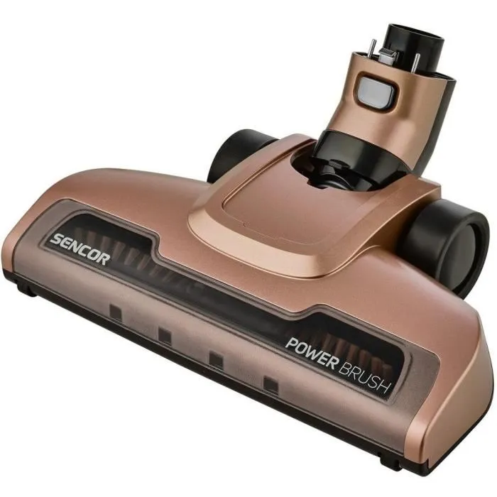 Sencor SVC 0606GD Aspirateur balai sans fil 3 en 1 avec filtration HEPA, autonomie 45 min et brosse rotative, mini brosse pour poils d'animaux