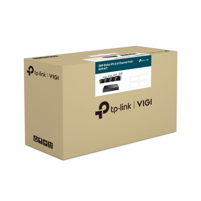 Kit de caméras de vidéo surveillance TP-Link VIGI NK8P-B434I 1