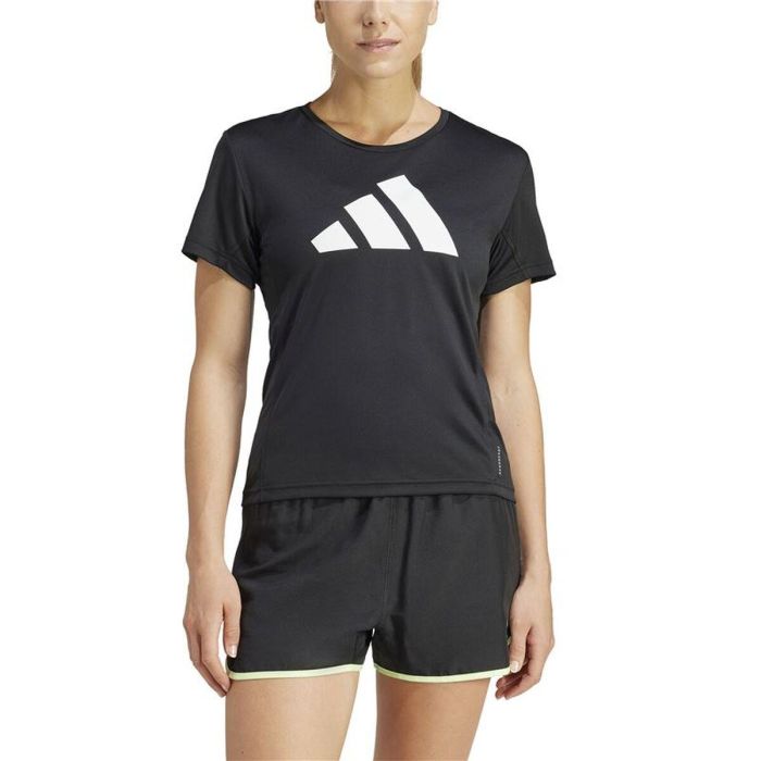 T-shirt à manches courtes femme Adidas IL7227 Noir (XS) 4