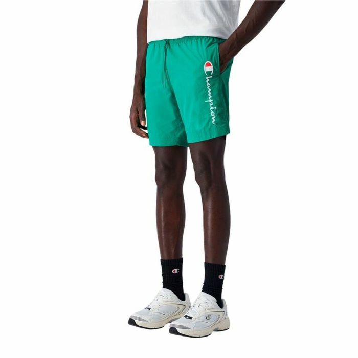 Maillot de bain homme Champion Champion Beachshort Bleu Vert 3