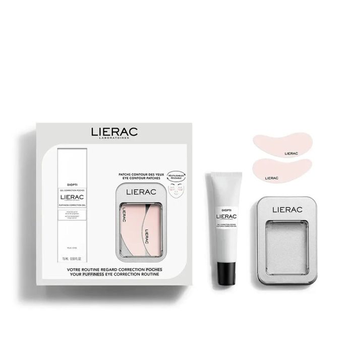 Lierac Gel Correcteur Anti-Poches 2 pcs - Expert Soin des Yeux Drainant et Tenseur pour Femme