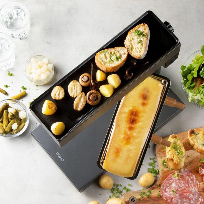 Appareil a raclette DOMO - DO1145RC - Raclette traditionnel - Revetement sans PFAS - 1000W 1