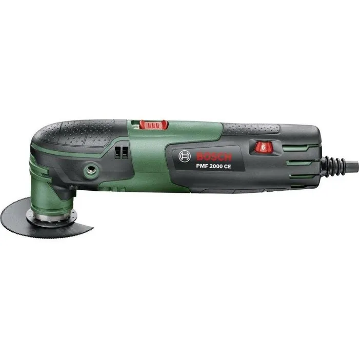 Bosch PMF 220 CE - Outil multifonction oscillant 220W avec accessoires - Set de 10 pièces - 230V Bosch PMF 220 CE - Outil multifonction oscillant 220W avec accessoires - Set de 10 pièces - 230V