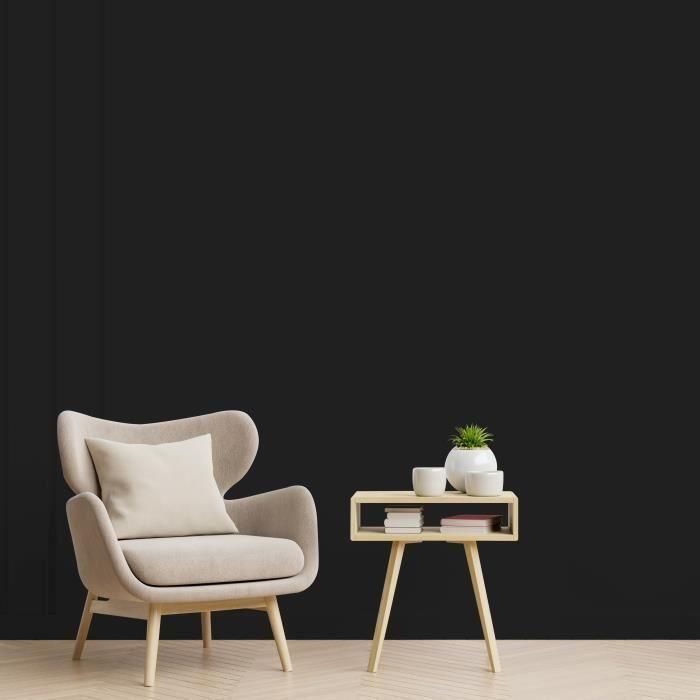 Peinture Couleur Intérieure Satin pour Cuisine Salle Salon Chambre - sur Murs Boiseries Radiateurs - 2,5L - Noir Houvert - Ripolin 2 Peinture Couleur Intérieure Satin pour Cuisine Salle Salon Chambre - sur Murs Boiseries Radiateurs - 2,5L - Noir Houvert - Ripolin 2