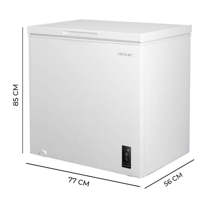 Congélateur Cecotec Bolero CoolMarket Chest 198P 198 L Blanc E 2 Congélateur Cecotec Bolero CoolMarket Chest 198P 198 L Blanc E 2