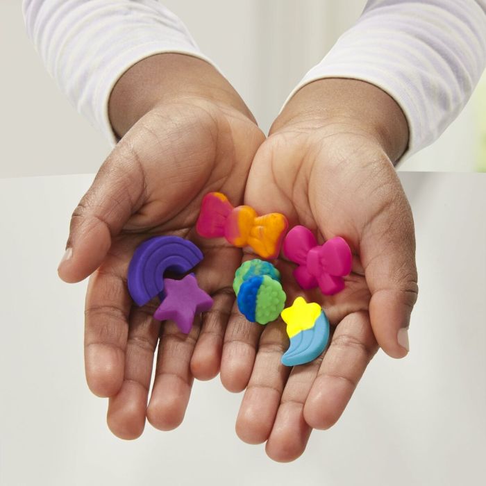 Pâte à modeler en argile Hasbro Playdoh Accessoires 6 Pots Coiffure 1 Pâte à modeler en argile Hasbro Playdoh Accessoires 6 Pots Coiffure 1