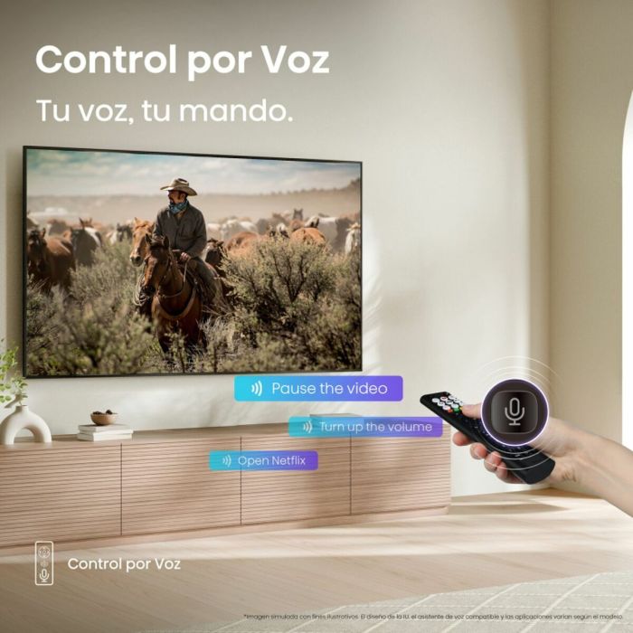 TV intelligente Hisense 65A6Q 65" 4K Ultra HD LED HDR D-LED 7 TV intelligente Hisense 65A6Q 65" 4K Ultra HD LED HDR D-LED 7