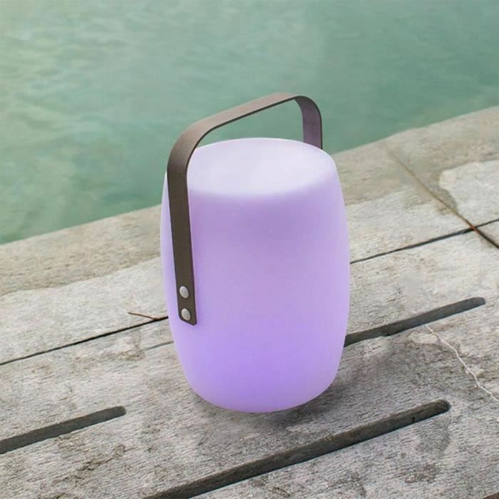 Lampe LED Lumisky Lucy Rock Blanc Aluminium 2