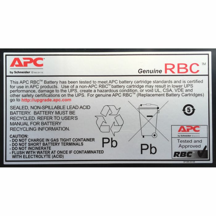 Batterie pour Système d'Alimentation Sans Interruption APC RBC59 1