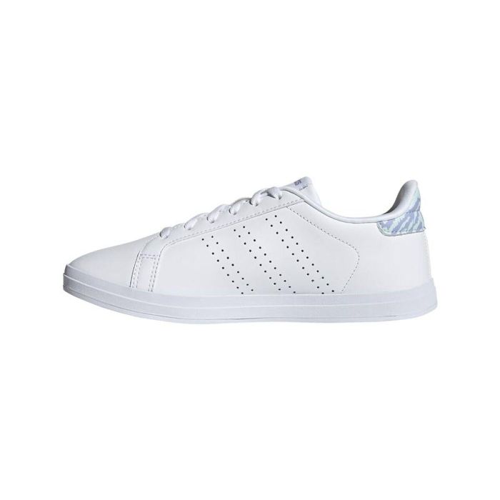 Chaussures de Running pour Adultes Adidas Courtpoint Base W Blanc 7