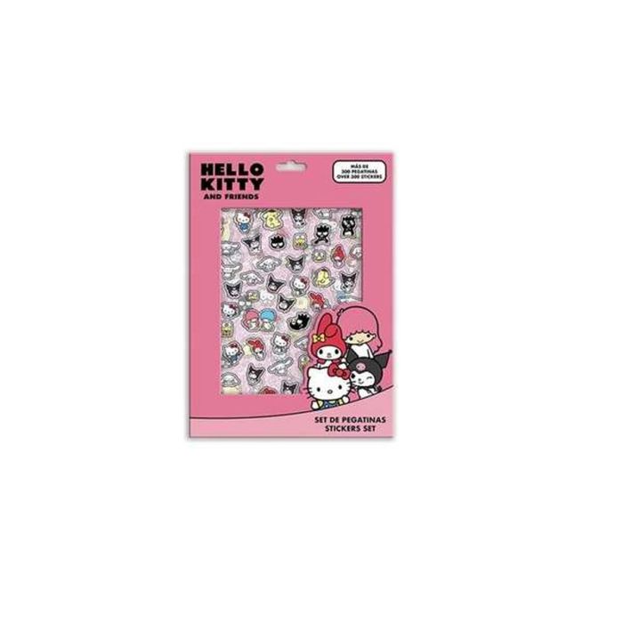 Autocollants Hello Kitty Rose 1 Autocollants Hello Kitty Rose 1