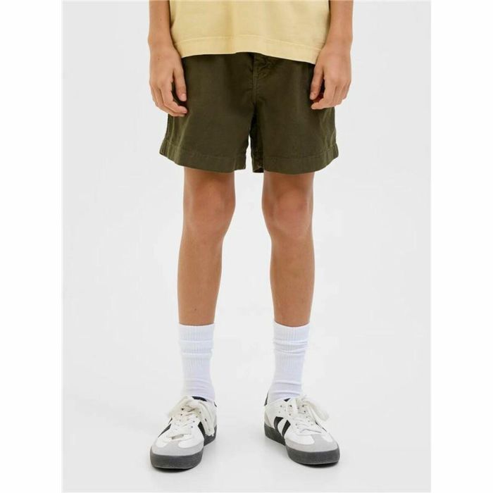 Pantalon court Jack & Jones Jpstjaiden Jjcampaign Olive Enfant Unisexe 4