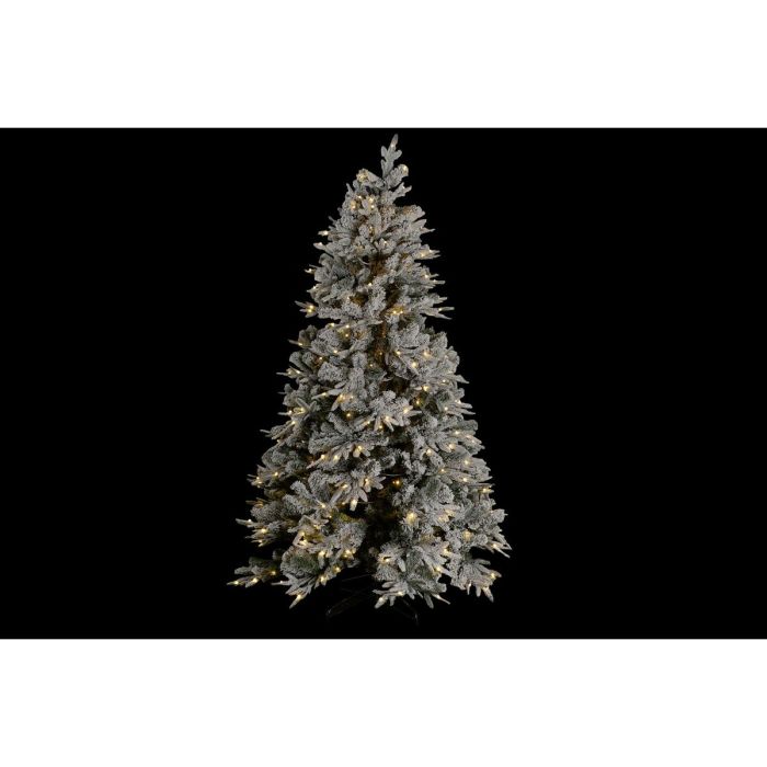 Sapin de Noël Home ESPRIT Blanc Polyéthylène Enneigé 120 x 120 x 210 cm 5