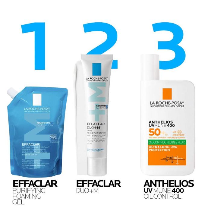 La Roche Posay Recharge Gel Moussant Purifiant Effaclar 400 mL 3 La Roche Posay Recharge Gel Moussant Purifiant Effaclar 400 mL 3