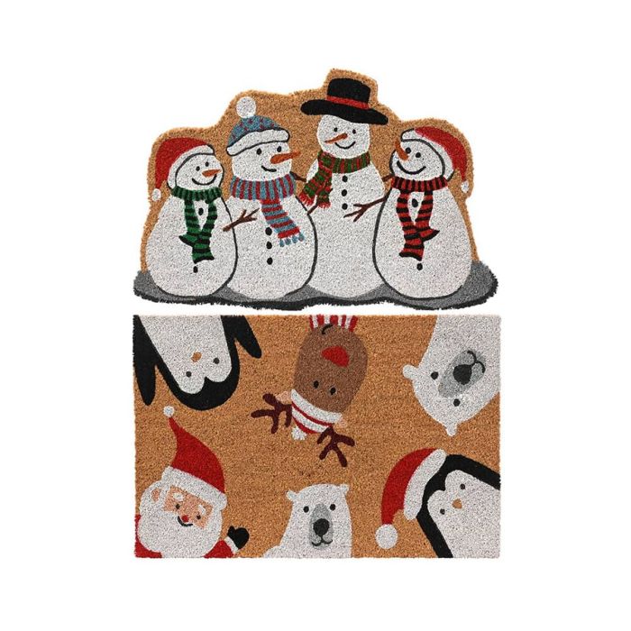 Paillasson Fibres de coco Noël