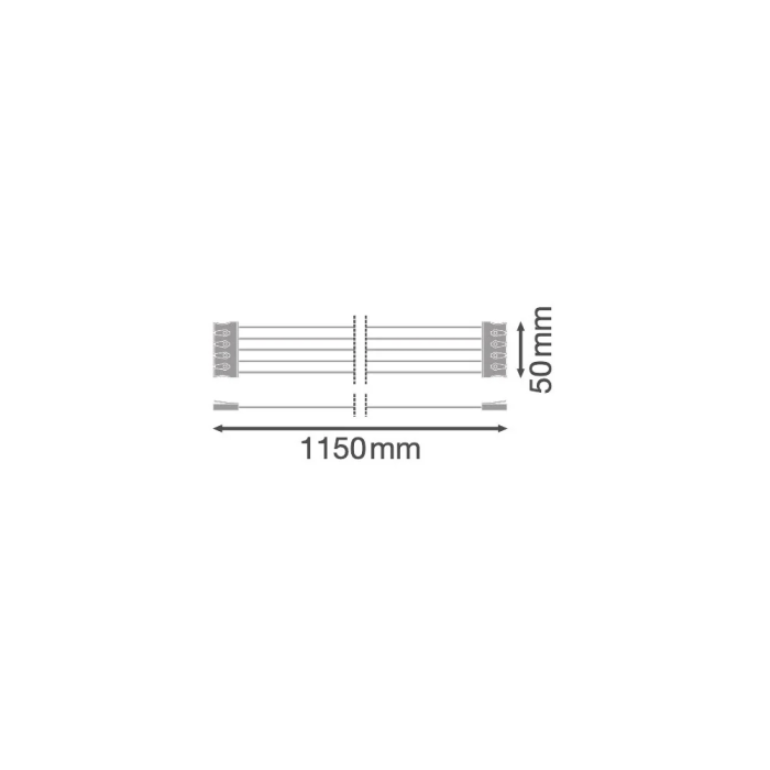 Ledvance LVE-4058075695115 Kit Étanche LED 120cm x 2 Tubes 1