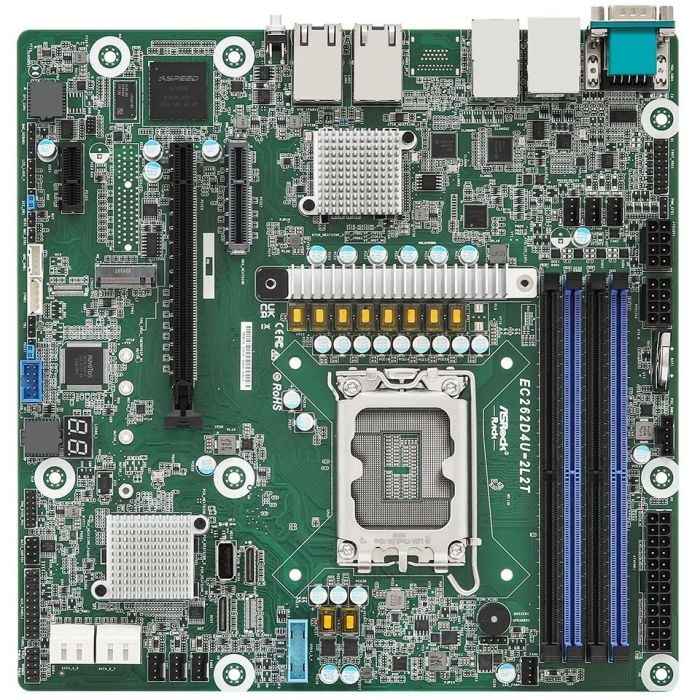 ASRock Mainboard EC262D4U-2L2T micro-ATX Sockel 1700 DDR5-only Single 0 ASRock Mainboard EC262D4U-2L2T micro-ATX Sockel 1700 DDR5-only Single 0