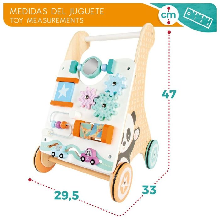 Déambulateur sur roues Woomax Centre d'activités 2 Unités 29,5 x 47 x 33 cm 1