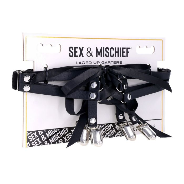 Jarretelle Sportsheets Noir Taille unique 10