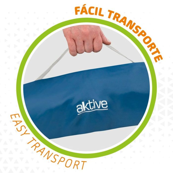 Chaise longue Aktive Bleu Pliable 180 x 18 x 60 cm (6 Unités) 1 Chaise longue Aktive Bleu Pliable 180 x 18 x 60 cm (6 Unités) 1