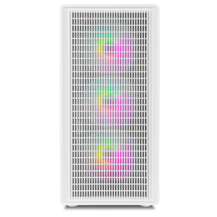 Boîtier ATX semi-tour Nox-Xtreme NXINFTYIOTAWH Blanc 11