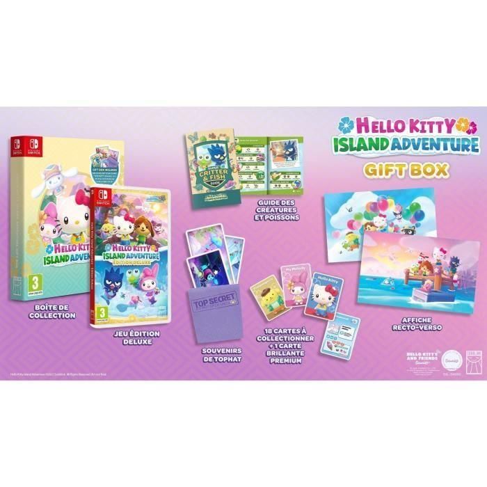 Hello Kitty Island Adventure - Pack cadeau - Jeu Nintendo Switch 1 Hello Kitty Island Adventure - Pack cadeau - Jeu Nintendo Switch 1