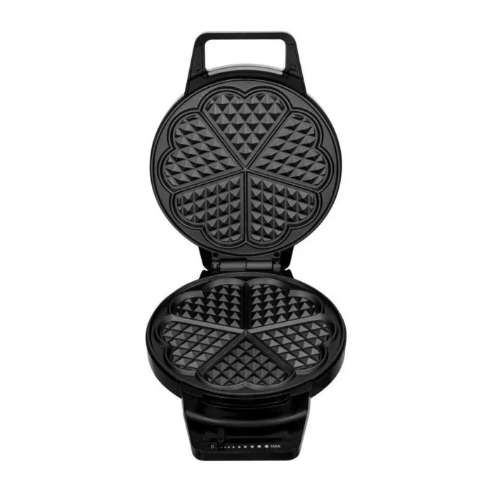 SENCOR SWF1010BK Gaufrier 1000W Noir avec Thermostat Réglable - Compact (27x11.8x8.5 cm, 1.6 kg) SENCOR SWF1010BK Gaufrier 1000W Noir avec Thermostat Réglable - Compact (27x11.8x8.5 cm, 1.6 kg)