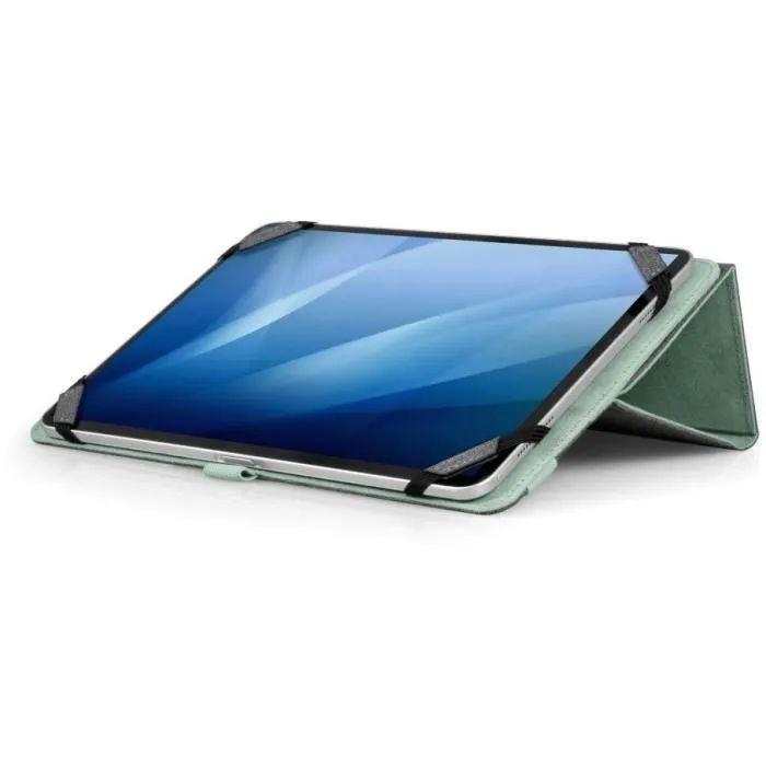 Port Designs 400713 Yosemite - Housse d'ordinateur portable universelle 9-11", système élastique UES, 3 modes, matériaux recyclés PET, écran protégé, design ultra fin, gris