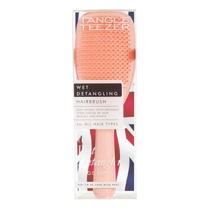 Brosse Large Wet Peach Tangle Teezer Large Wet Detangler 3