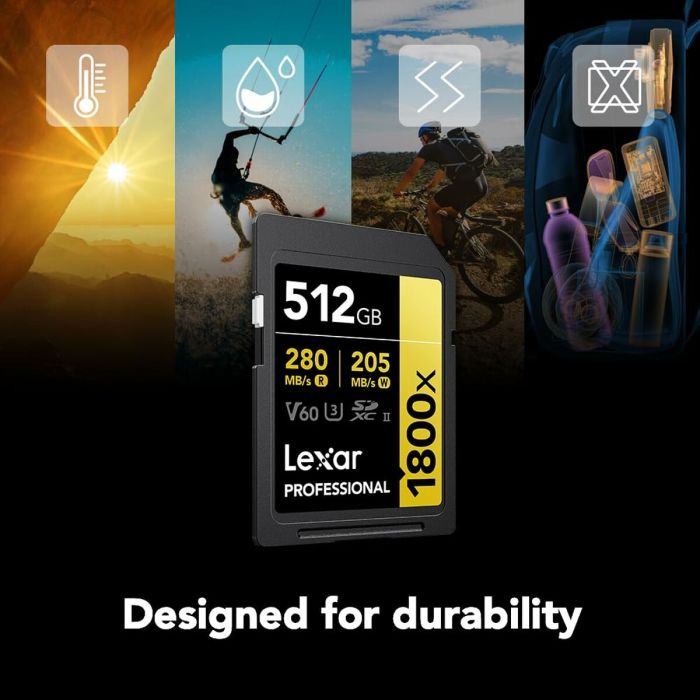 Carte Mémoire SD Lexar LSD1800512G-BNNNG 512 GB 1