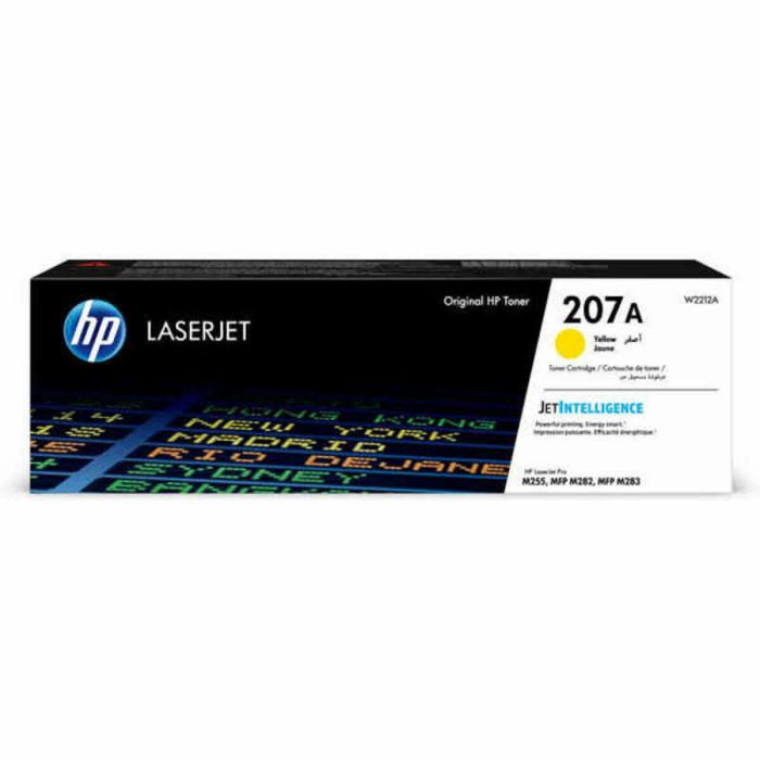 Toner original HP 207A Jaune