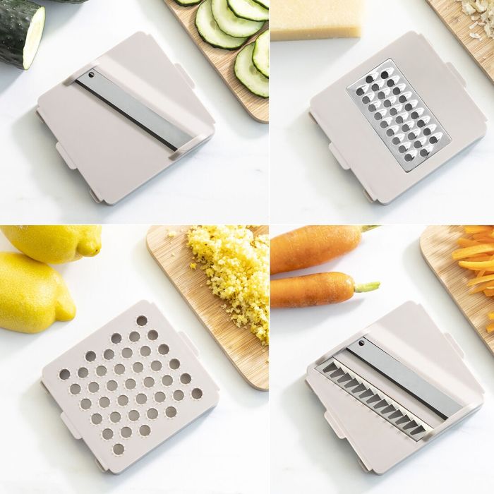 Coupe-Légumes, Râpe et Mandoline avec Recettes et Accessoires 7 en 1 Choppie Expert InnovaGoods 6 Coupe-Légumes, Râpe et Mandoline avec Recettes et Accessoires 7 en 1 Choppie Expert InnovaGoods 6