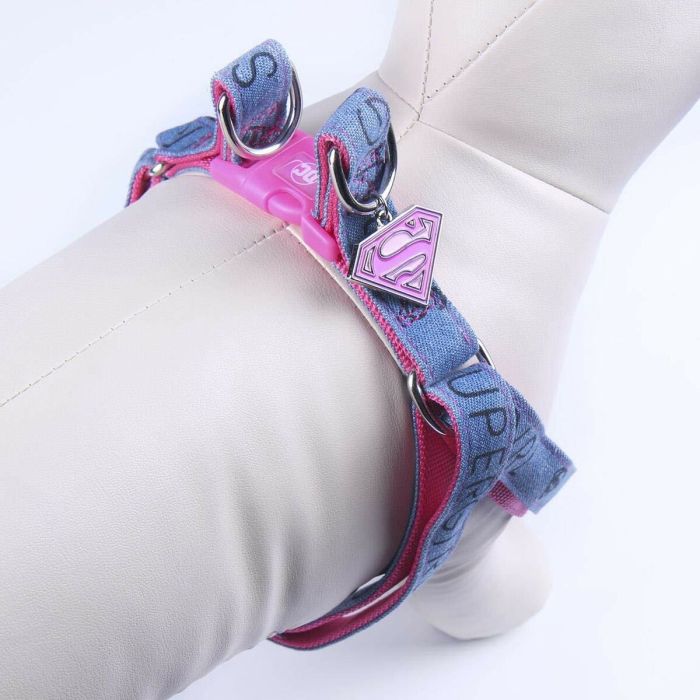 Harnais pour Chien Superman Rose 5 Harnais pour Chien Superman Rose 5