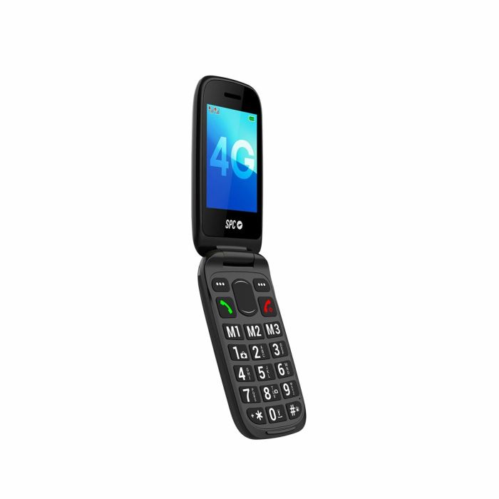 Téléphone portable pour personnes âgées SPC 2337N Noir 128 GB 2,8" 5 Téléphone portable pour personnes âgées SPC 2337N Noir 128 GB 2,8" 5