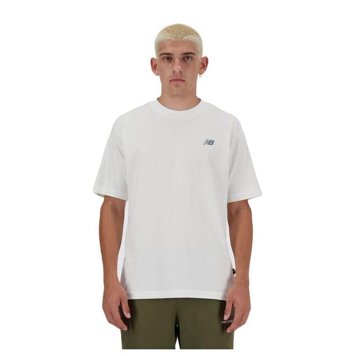 T-shirt à manches courtes homme New Balance Sport Essentials Blanc 13-14 Ans